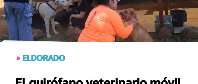 El quirófano veterinario móvil realizará un operativo de esterilización